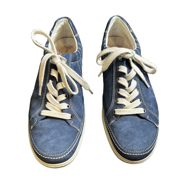 GABOR Amulet Women's Wide Fit Sneakers in Blue Size 9 - Picture 3 of 6